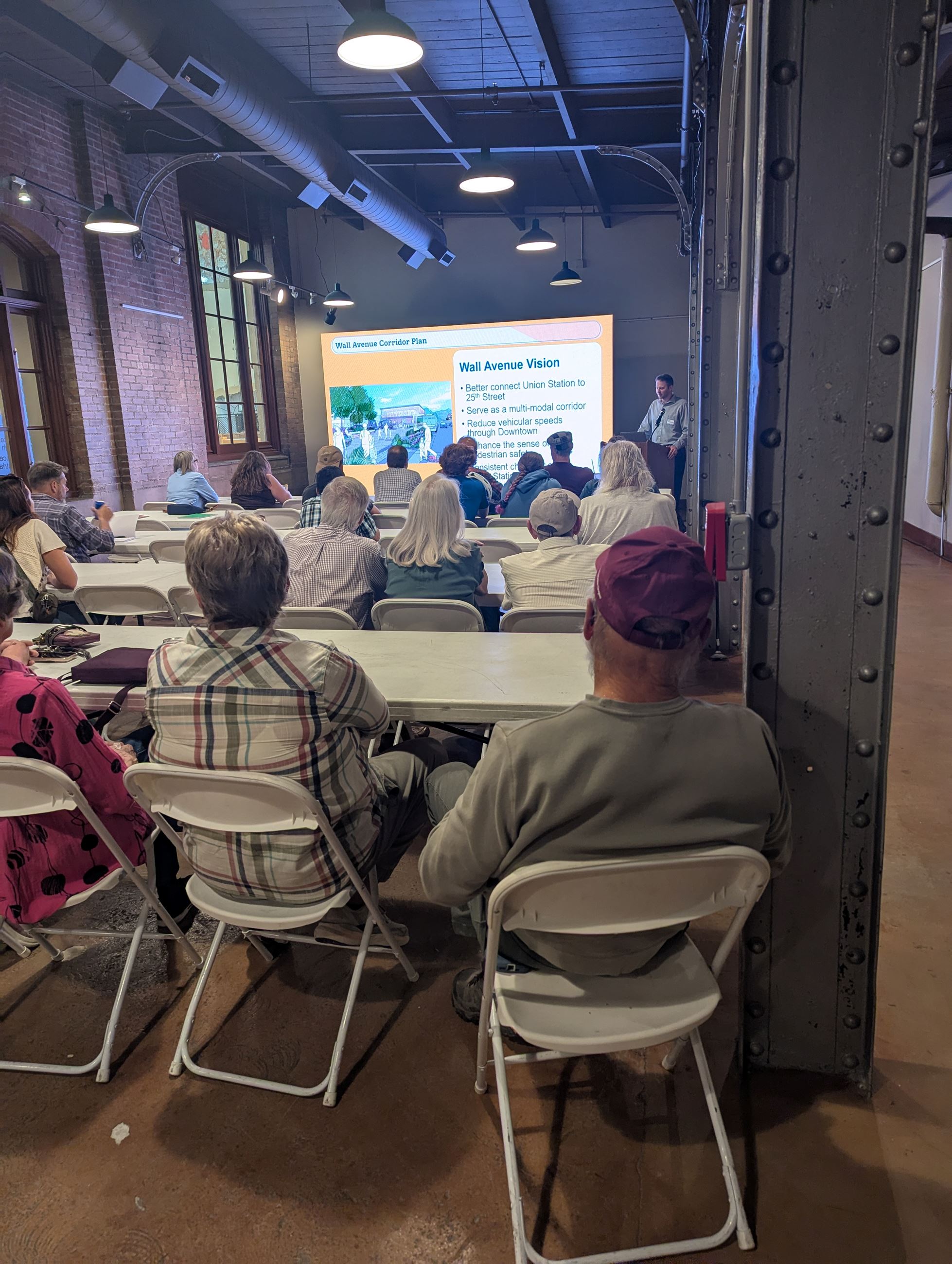Audience Wall Ave. Corridor Presentation