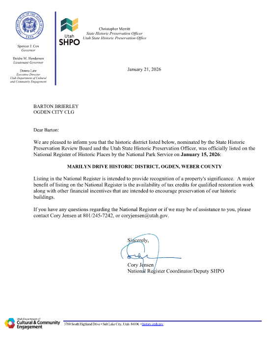 Marilyn Drive Historic District-National Register